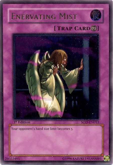 Enervating Mist (UTR) - Soul of the Duelist YuGiOh trading card