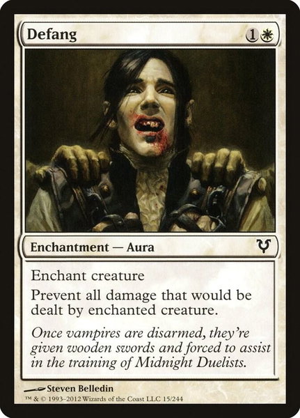 Defang - Avacyn Restored Magic: The Gathering trading card