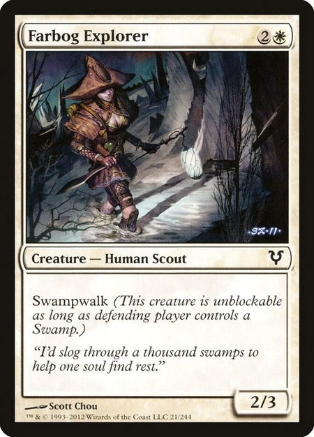 Farbog Explorer - Avacyn Restored Magic: The Gathering trading card