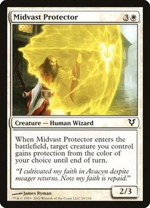 Midvast Protector - Avacyn Restored (AVR) #28 - Common Magic: The Gathering Trading Card