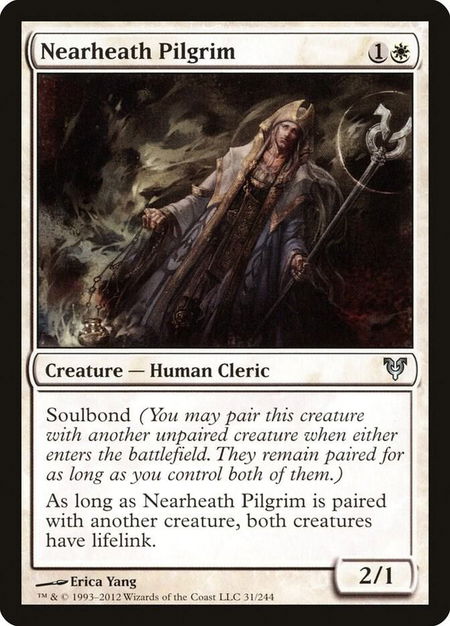 Nearheath Pilgrim - Avacyn Restored Magic: The Gathering trading card