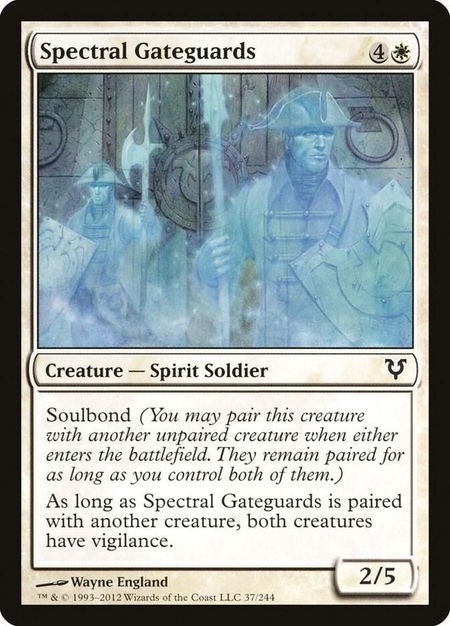 Spectral Gateguards - Avacyn Restored Magic: The Gathering trading card