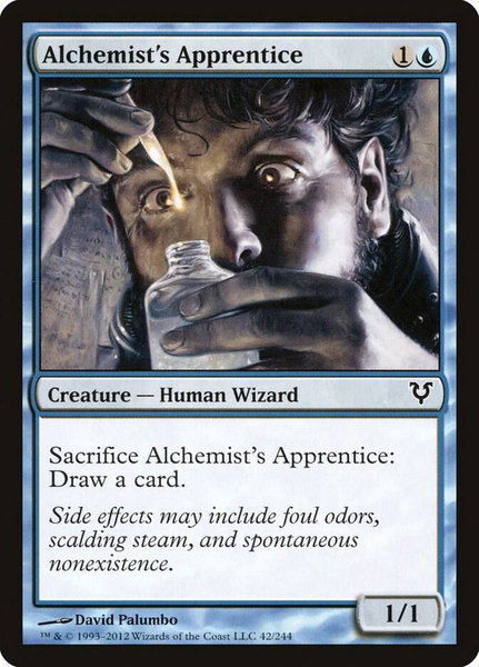 Alchemist's Apprentice - Avacyn Restored Magic: The Gathering trading card