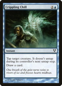 Crippling Chill - Avacyn Restored (AVR) #46 - Common Magic: The Gathering Trading Card