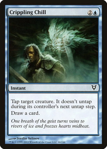 Crippling Chill - Avacyn Restored Magic: The Gathering trading card