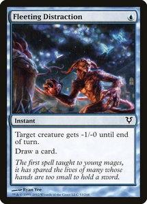 Fleeting Distraction - Avacyn Restored (AVR) #53 - Common Magic: The Gathering Trading Card