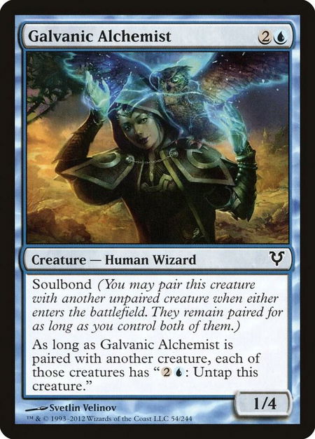 Galvanic Alchemist - Avacyn Restored Magic: The Gathering trading card