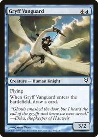 Gryff Vanguard - Avacyn Restored (AVR) #59 - Common Magic: The Gathering Trading Card