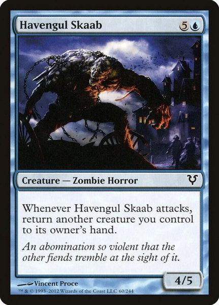 Havengul Skaab trading card from Avacyn Restored Havengul Skaab - Avacyn Restored Magic: The Gathering trading card
