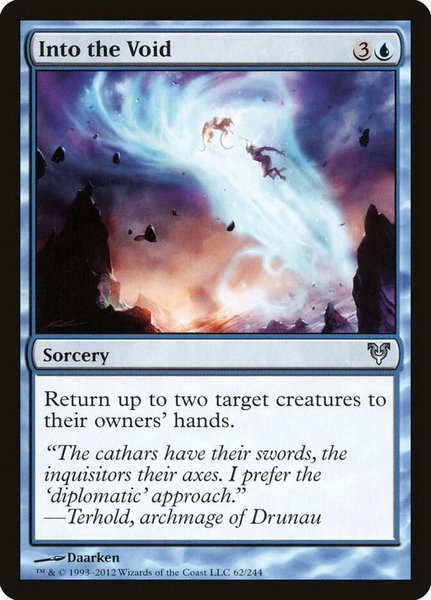 Into the Void - Avacyn Restored Magic: The Gathering trading card