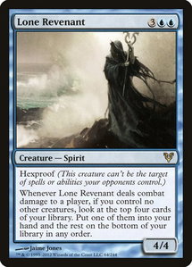Lone Revenant - Avacyn Restored (AVR) #64 - Rare Magic: The Gathering Trading Card