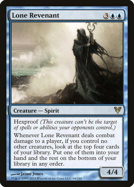 Lone Revenant - Avacyn Restored Magic: The Gathering trading card