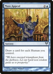 Mass Appeal - Avacyn Restored (AVR) #66 - Uncommon Magic: The Gathering Trading Card