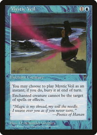 Mystic Veil - Visions (VIS) #38 - Common Magic: The Gathering Trading Card