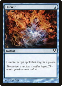 Outwit - Avacyn Restored (AVR) #70 - Common Magic: The Gathering Trading Card