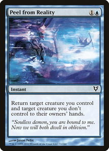 Peel from Reality - Avacyn Restored (AVR) #71 - Common Magic: The Gathering Trading Card