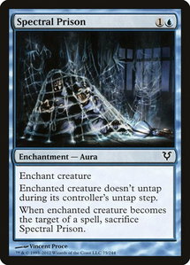 Spectral Prison - Avacyn Restored (AVR) #75 - Common Magic: The Gathering Trading Card