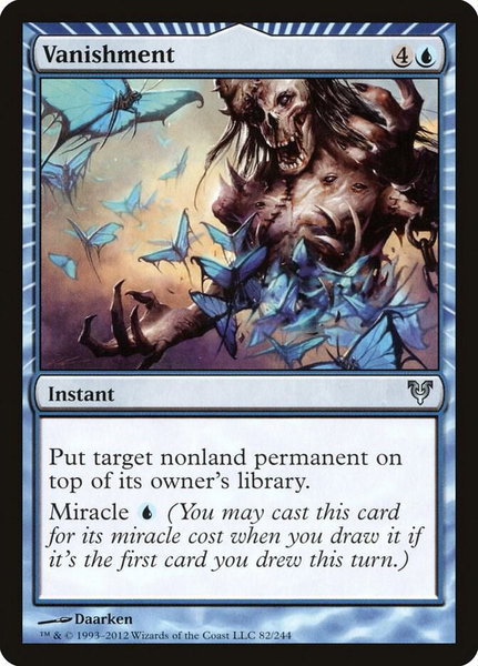 Vanishment - Avacyn Restored Magic: The Gathering trading card