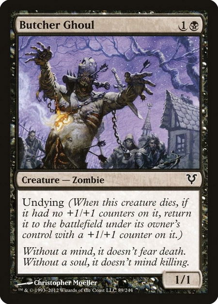 Butcher Ghoul - Avacyn Restored Magic: The Gathering trading card