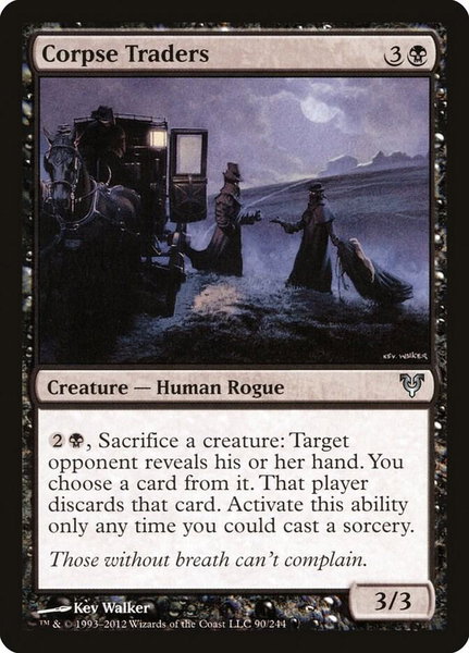 Corpse Traders - Avacyn Restored Magic: The Gathering trading card