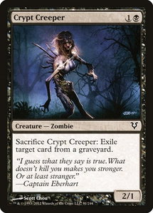 Crypt Creeper - Avacyn Restored (AVR) #91 - Common Magic: The Gathering Trading Card
