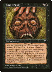 Necromancy - Visions (VIS) #64 - Uncommon Magic: The Gathering Trading Card