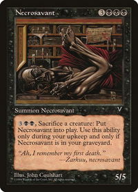 Necrosavant - Visions (VIS) #65 - Rare Magic: The Gathering Trading Card