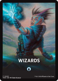 Wizards Theme Card - Foundations (FDN) #5 - Token Magic: The Gathering Trading Card