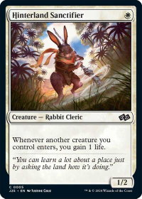 Hinterland Sanctifier - Foundations Jumpstart (J25) #5 - Common Magic: The Gathering Trading Card