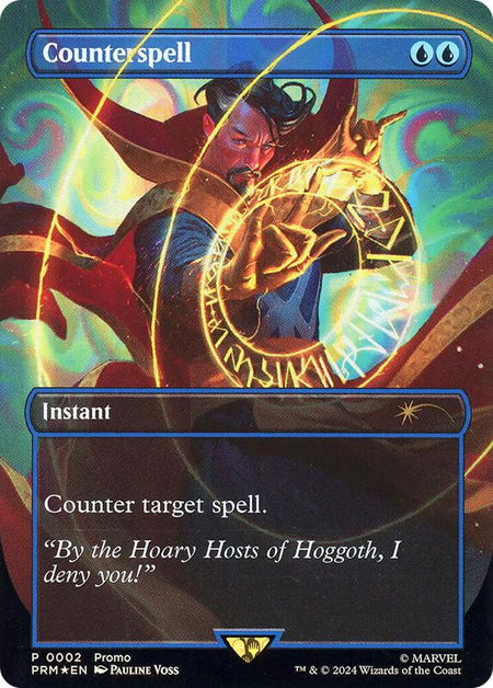 Counterspell (0002) - Media Promos Magic: The Gathering trading card