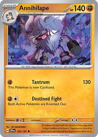 Annihilape - SV08: Surging Sparks (SSP) #100/191 - Uncommon Pokémon Trading Card