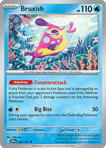 Bruxish - 049/191 - SV08: Surging Sparks (SSP) #049/191 - Uncommon Pokémon Trading Card
