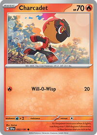 Charcadet - 032/191 - SV08: Surging Sparks (SSP) #032/191 - Common Pokémon Trading Card