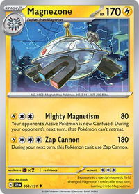 Magnezone - SV08: Surging Sparks (SSP) #060/191 - Uncommon Pokémon Trading Card