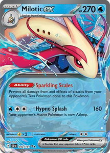 Milotic ex - 042/191 - SV08: Surging Sparks (SSP) #042/191 - Double Rare Pokémon Trading Card
