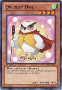 Overlay Owl - Galactic Overlord (GAOV) #GAOV-EN003 - Common / Short Print YuGiOh Trading Card