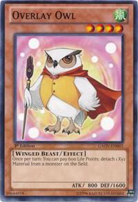 Overlay Owl - Galactic Overlord YuGiOh trading card
