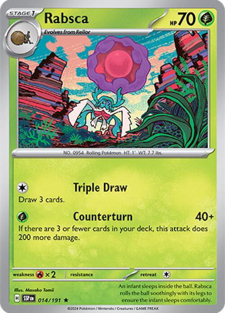 Rabsca - SV08: Surging Sparks Pokémon trading card