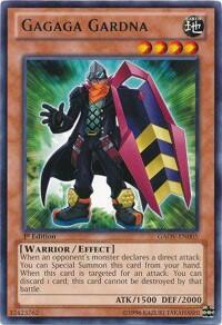 Gagaga Gardna - Galactic Overlord (GAOV) #GAOV-EN005 - Rare YuGiOh Trading Card
