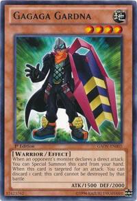 Gagaga Gardna - Galactic Overlord YuGiOh trading card