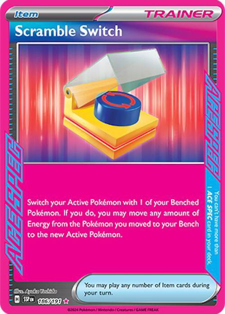 Scramble Switch - SV08: Surging Sparks Pokémon trading card