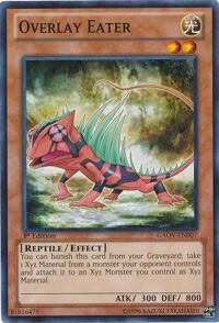 Overlay Eater - Galactic Overlord YuGiOh trading card