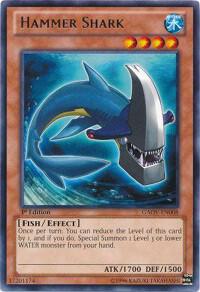 Hammer Shark - Galactic Overlord YuGiOh trading card