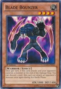 Blade Bounzer - Galactic Overlord YuGiOh trading card