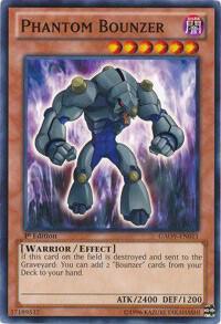 Phantom Bounzer - Galactic Overlord YuGiOh trading card