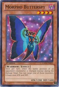 Morpho Butterspy - Galactic Overlord (GAOV) #GAOV-EN012 - Common / Short Print YuGiOh Trading Card