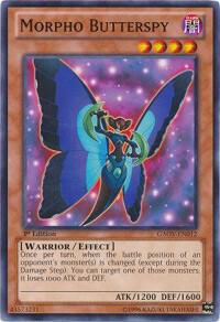 Morpho Butterspy - Galactic Overlord YuGiOh trading card