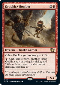 Dropkick Bomber - Foundations Jumpstart (J25) #13 - Rare Magic: The Gathering Trading Card