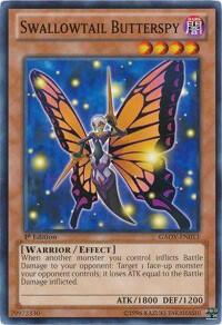 Swallowtail Butterspy - Galactic Overlord (GAOV) #GAOV-EN013 - Common / Short Print YuGiOh Trading Card