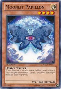 Moonlit Papillon - Galactic Overlord YuGiOh trading card